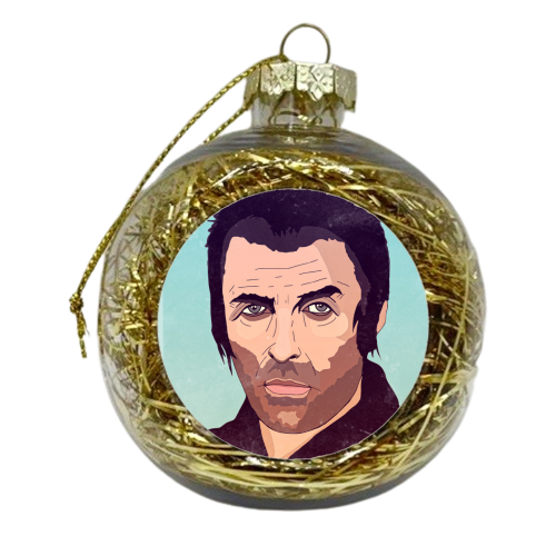 Music stars - Liam - xmas bauble by Danny Welch