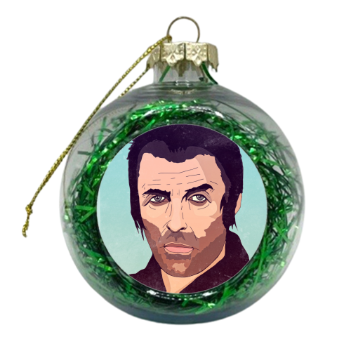 Music stars - Liam - xmas bauble by Danny Welch