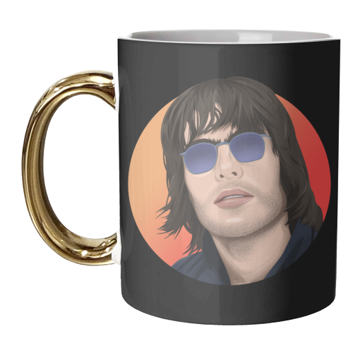 Liam Gallagher - unique mug by Pink and Pip