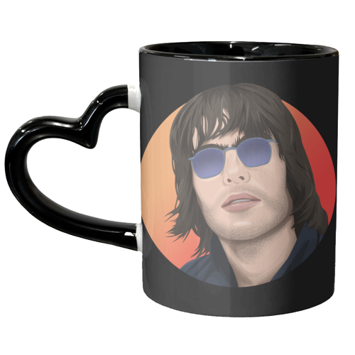 Liam Gallagher - unique mug by Pink and Pip