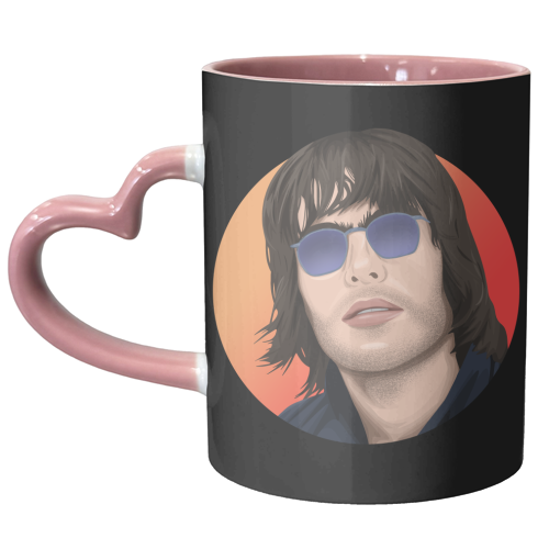 Liam Gallagher - unique mug by Pink and Pip