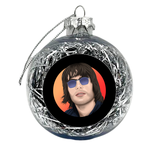 Liam Gallagher - xmas bauble by Pink and Pip