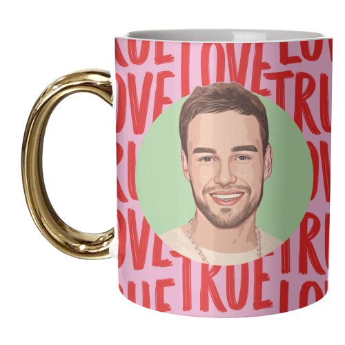 LIAM TRUE LOVE - unique mug by DOLLY WOLFE