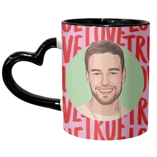 LIAM TRUE LOVE - unique mug by DOLLY WOLFE