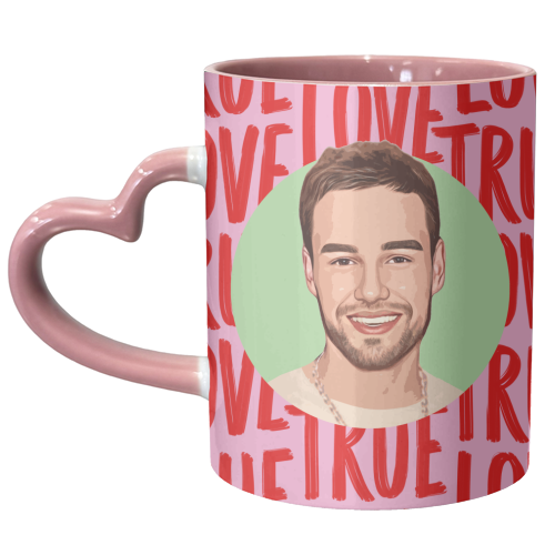 LIAM TRUE LOVE - unique mug by DOLLY WOLFE