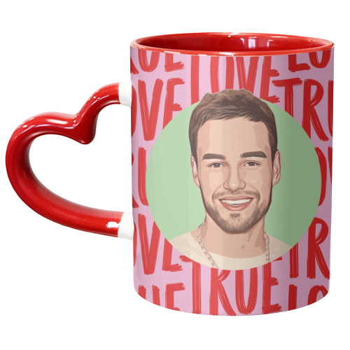 LIAM TRUE LOVE - unique mug by DOLLY WOLFE