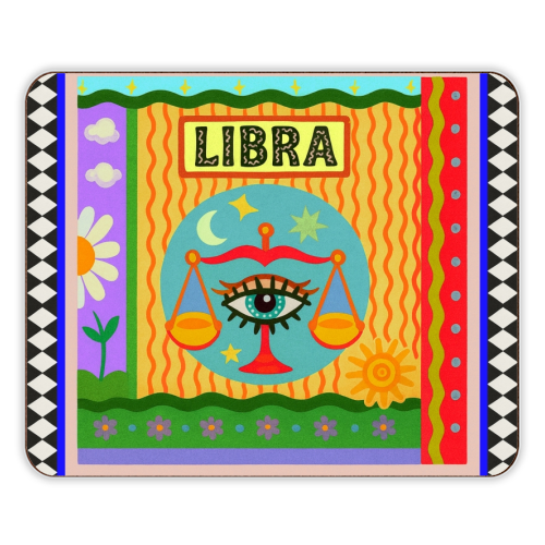 Libra star sign - designer placemat by Wallace Elizabeth