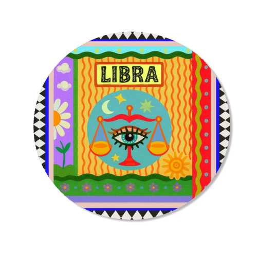Libra star sign - Magnet by Wallace Elizabeth