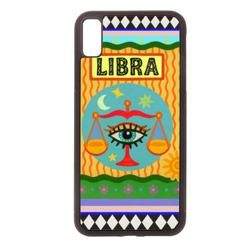 Libra star sign - stylish phone case by Wallace Elizabeth