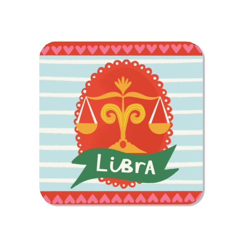 Libra Zodiac Design - Magnet by AbiGoLucky
