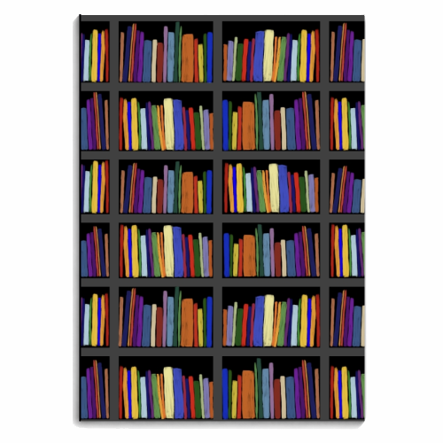 Library - personalised A4, A5, A6 notebook by Sarah Leeves