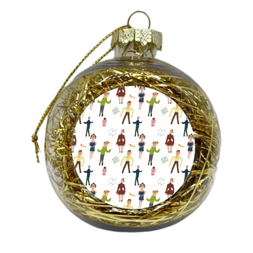 life - xmas bauble by Freja Erixån