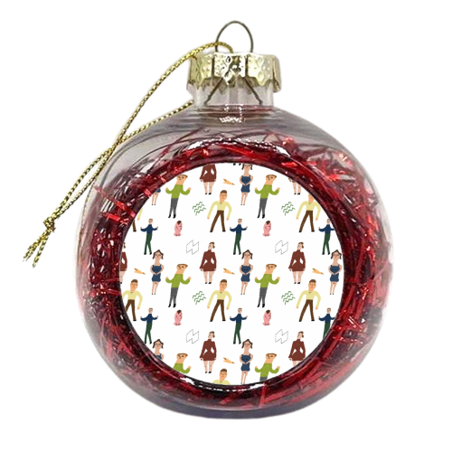 life - xmas bauble by Freja Erixån