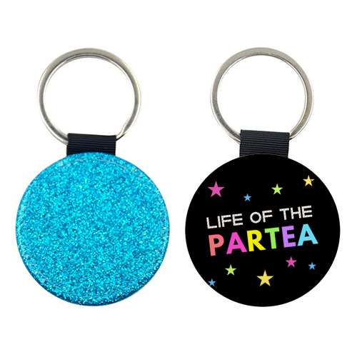 Life of the Partea - keyring by Nida Designs