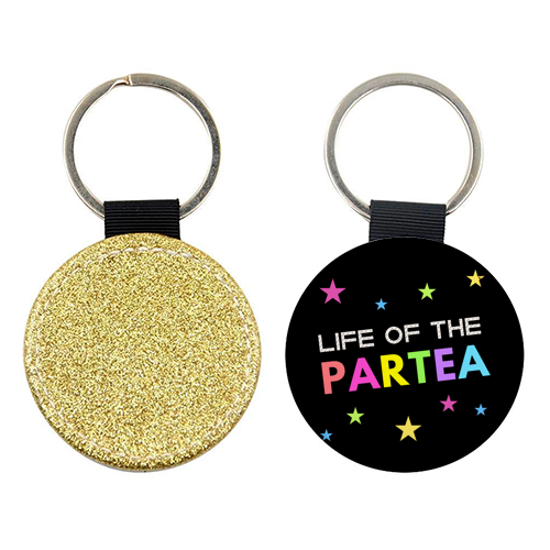 Life of the Partea - keyring by Nida Designs