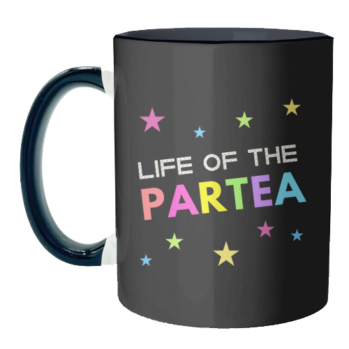 Life of the Partea - unique mug by Nida Designs