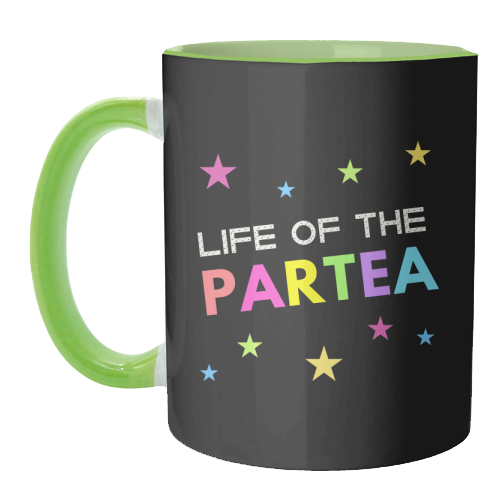 Life of the Partea - unique mug by Nida Designs