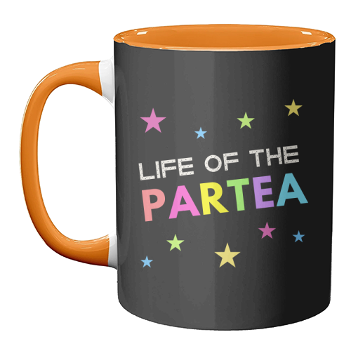 Life of the Partea - unique mug by Nida Designs