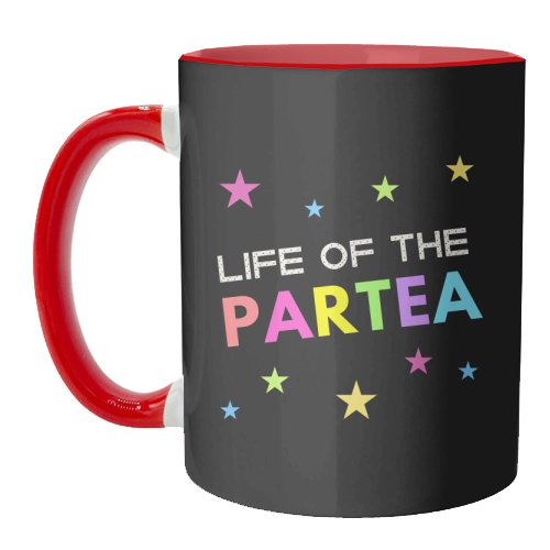 Life of the Partea - unique mug by Nida Designs