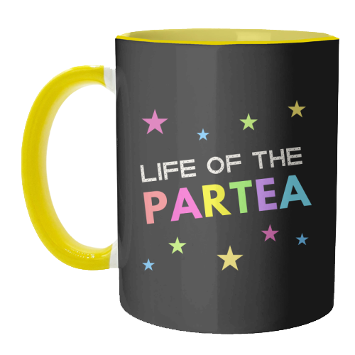 Life of the Partea - unique mug by Nida Designs