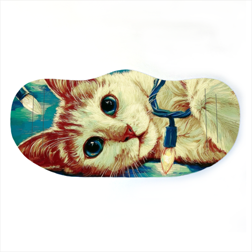 Light my festive mood - face cover mask by DejaReve