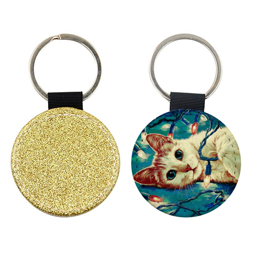 Light my festive mood - keyring by DejaReve