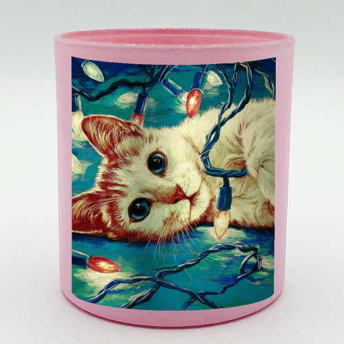 Light my festive mood - scented candle by DejaReve