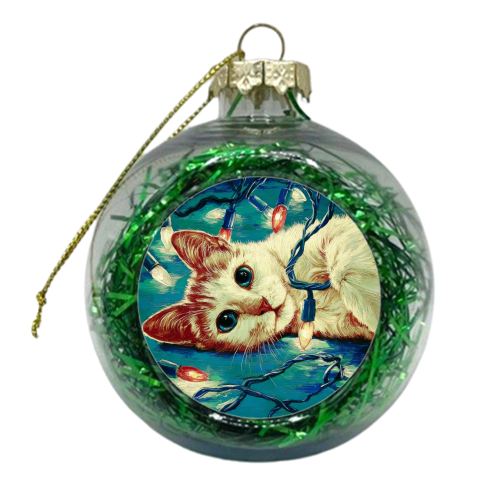 Light my festive mood - xmas bauble by DejaReve