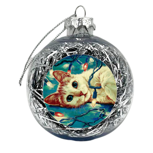 Light my festive mood - xmas bauble by DejaReve