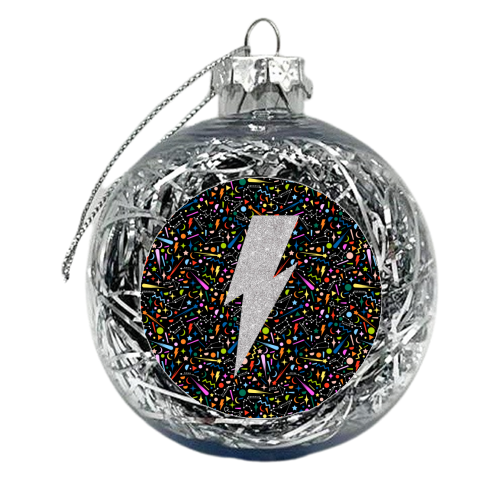 LIGHTNING BOLT - xmas bauble by PEARL & CLOVER