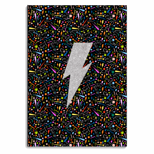 LIGHTNING BOLT - personalised A4, A5, A6 notebook by PEARL & CLOVER