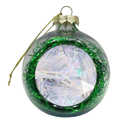 Lilac Patch - xmas bauble by Paige Cavill