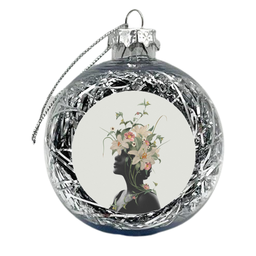 Lily Flower - xmas bauble by Frida Floral Studio