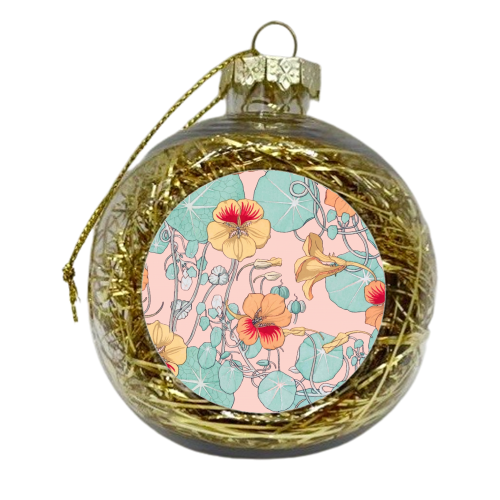 Lily Pond - xmas bauble by Uma Prabhakar Gokhale