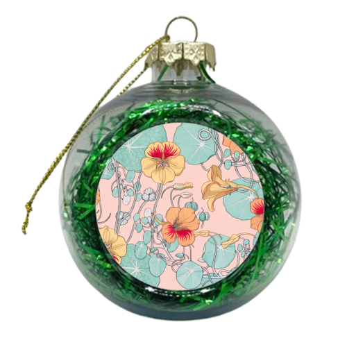 Lily Pond - xmas bauble by Uma Prabhakar Gokhale