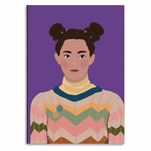 Lily Sex Education - personalised A4, A5, A6 notebook by Rock and Rose Creative