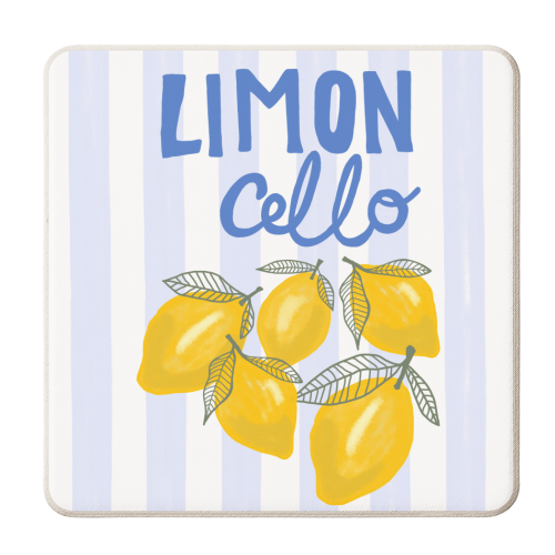 Limon Cello - personalised beer coaster by The Boy and the Bear