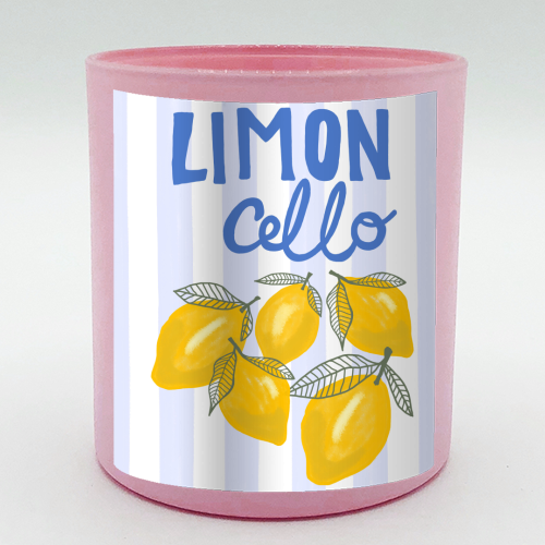 Limon Cello - scented candle by The Boy and the Bear