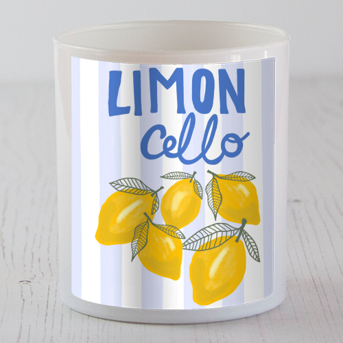 Limon Cello - scented candle by The Boy and the Bear