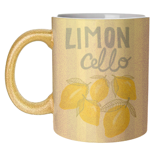 Limon Cello - unique mug by The Boy and the Bear