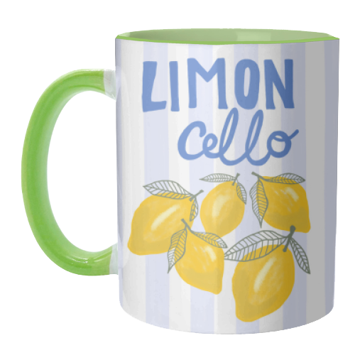 Limon Cello - unique mug by The Boy and the Bear