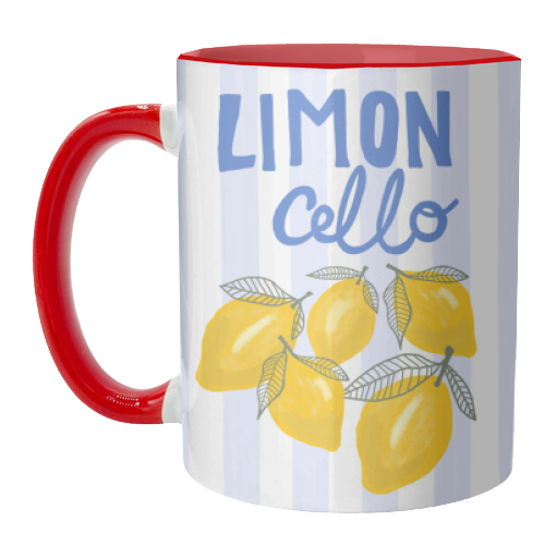 Limon Cello - unique mug by The Boy and the Bear
