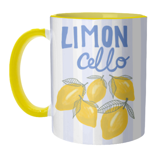 Limon Cello - unique mug by The Boy and the Bear