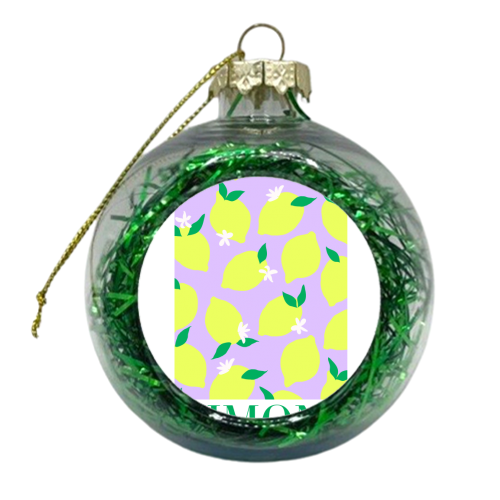 LIMONI - xmas bauble by PEARL & CLOVER