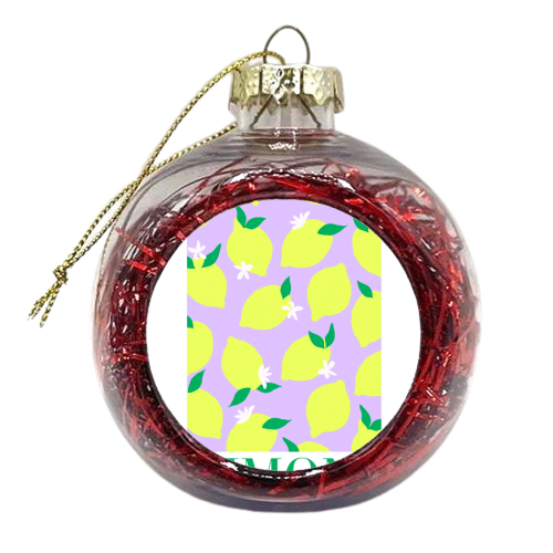LIMONI - xmas bauble by PEARL & CLOVER