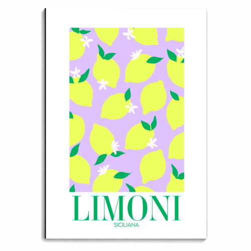 LIMONI - personalised A4, A5, A6 notebook by PEARL & CLOVER