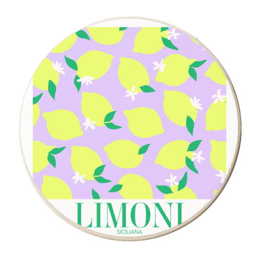 LIMONI - personalised beer coaster by PEARL & CLOVER