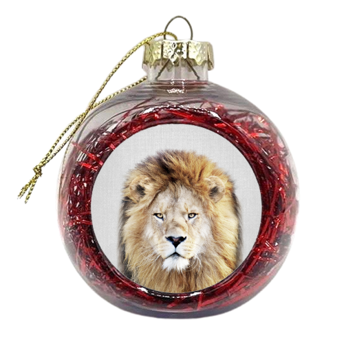 Lion - xmas bauble by Gal Design