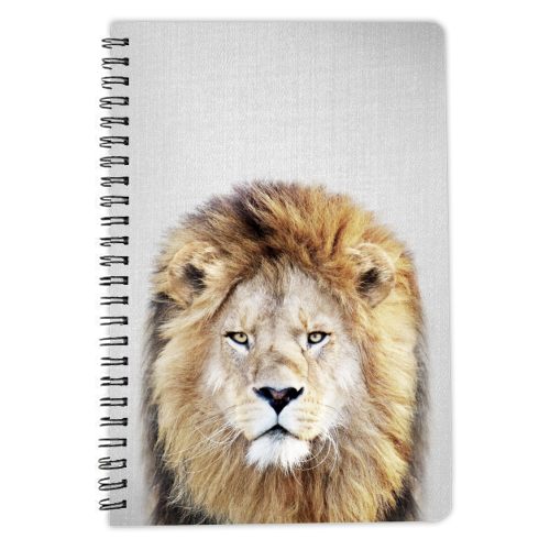 Lion - personalised A4, A5, A6 notebook by Gal Design