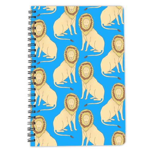 Lion - personalised A4, A5, A6 notebook by Yazmin Brooks
